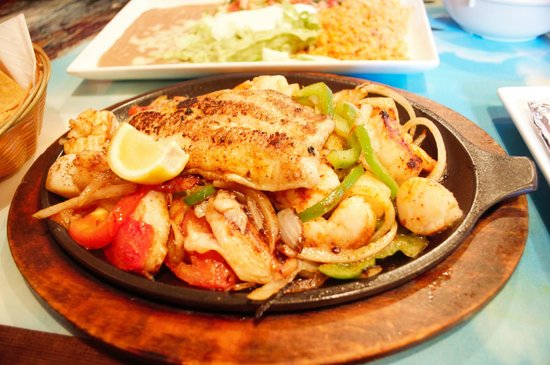 Fajitas Del Mar for Two