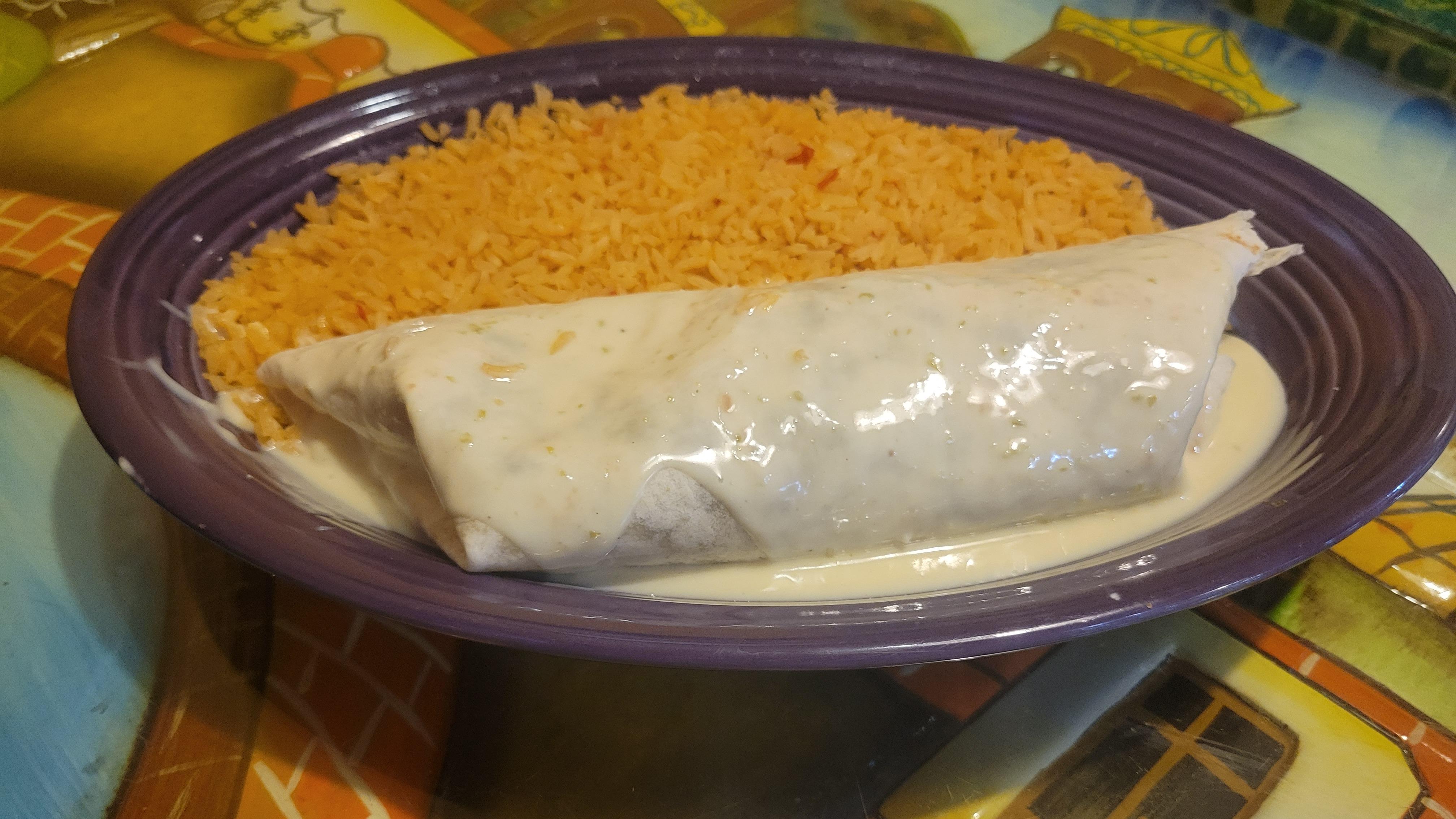Lunch Burrito al Carbon