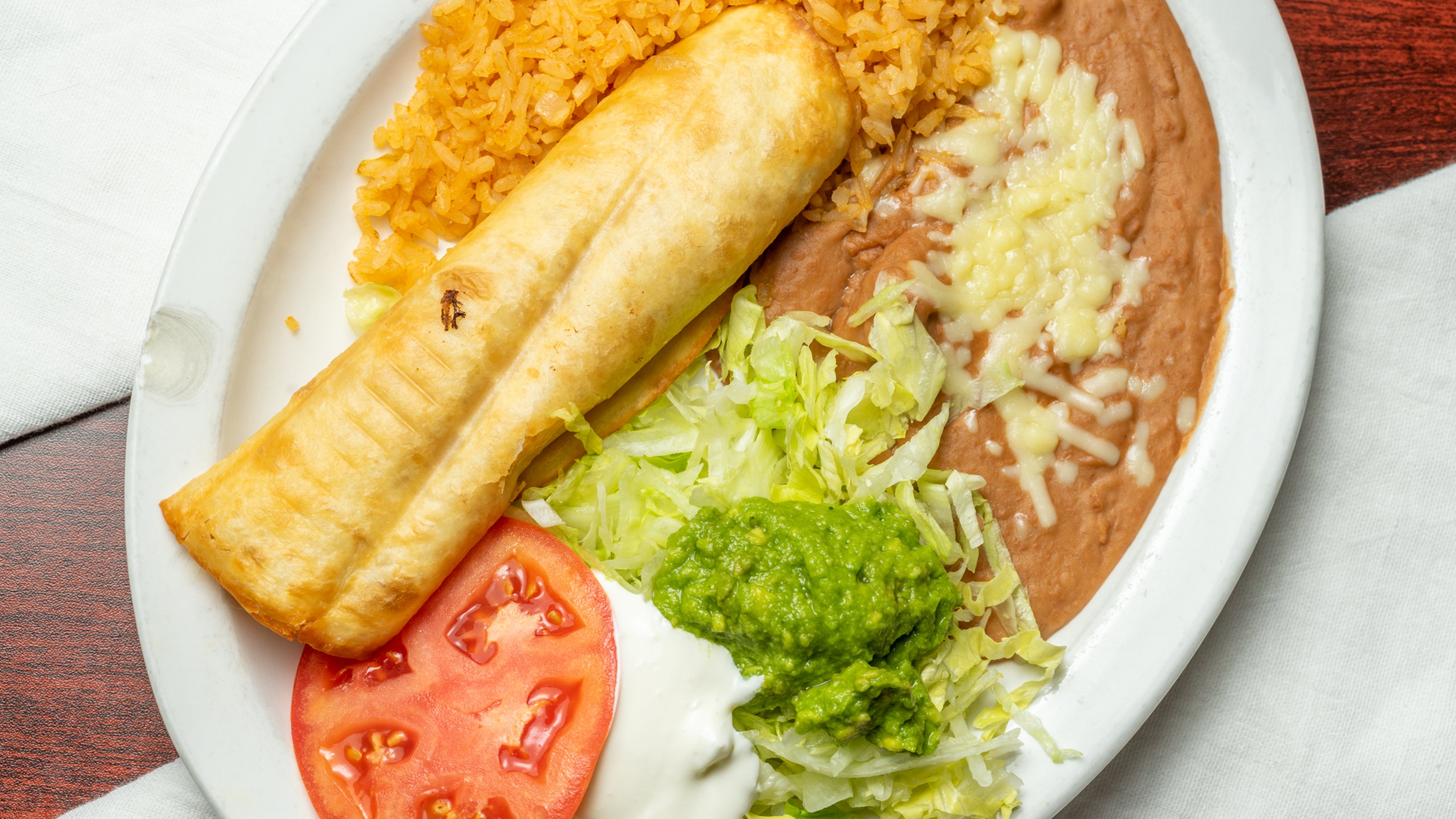 Lunch Chicken Flautas