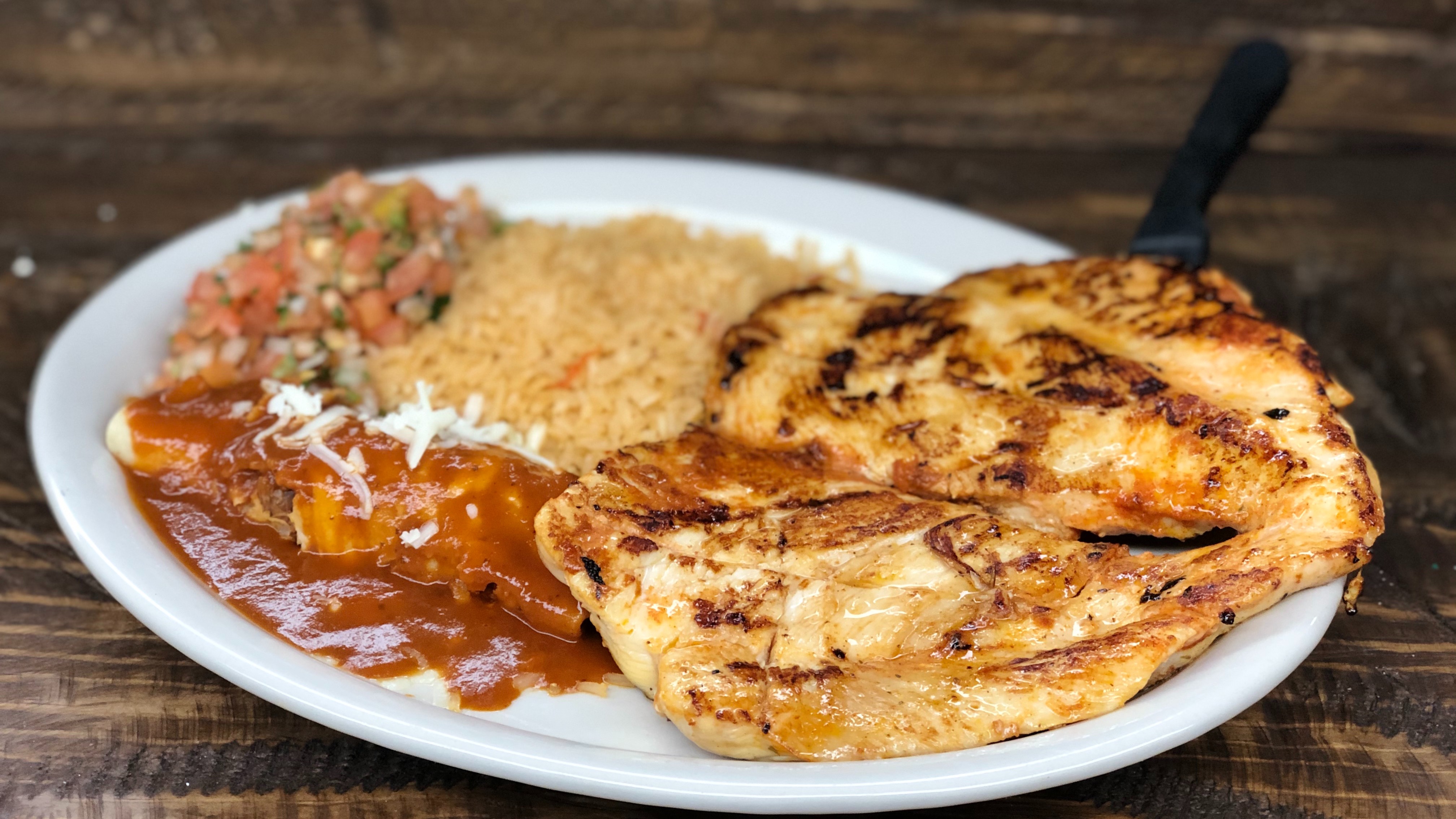 Lunch Pollo Asado