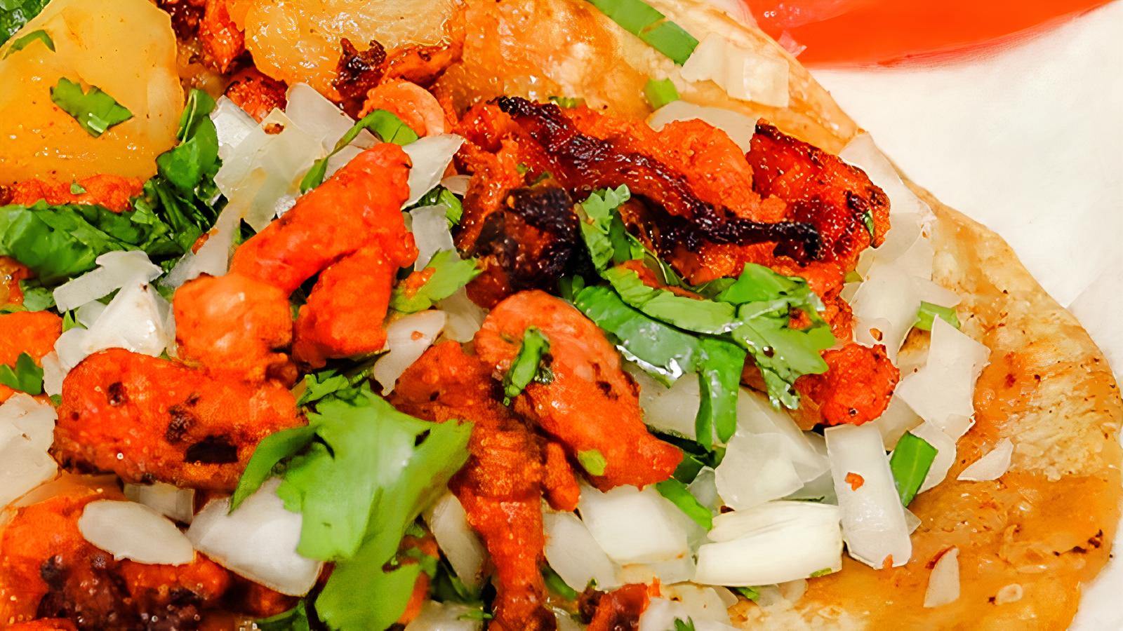 Tacos De Lengua street style