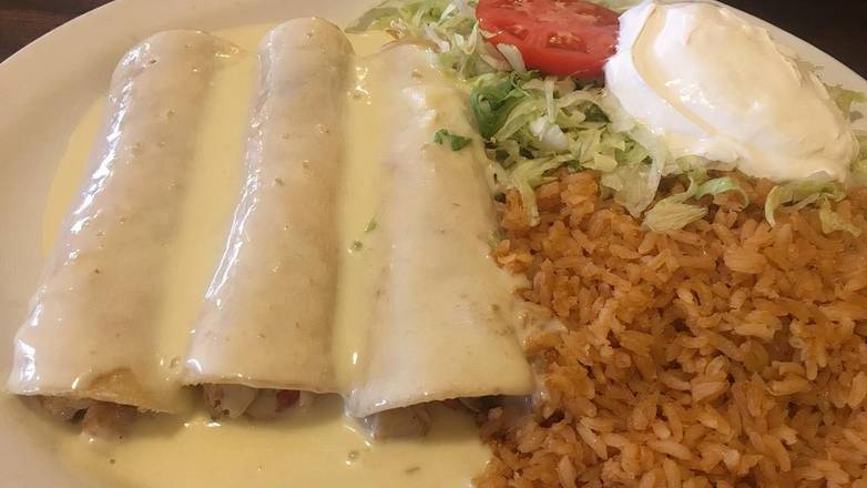Crabmeat Enchiladas