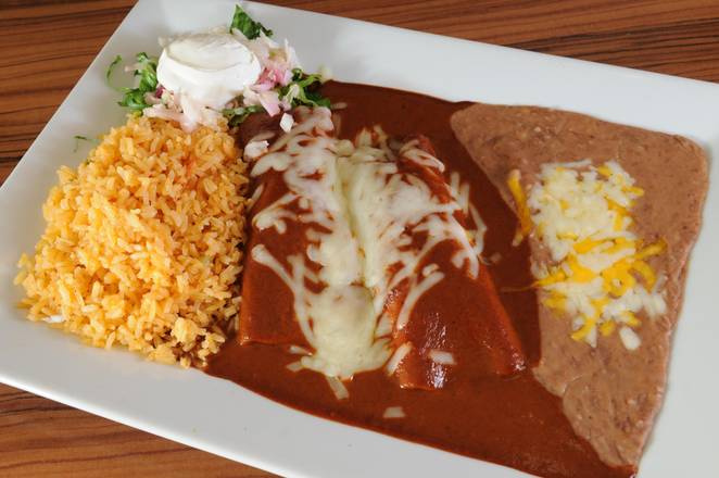 D - MOLE ENCHILADAS *