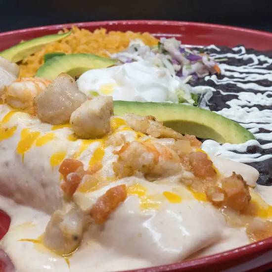 D - SEAFOOD BURRITO *