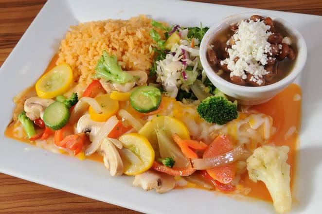 D - VEGETARIAN ENCHILADAS *
