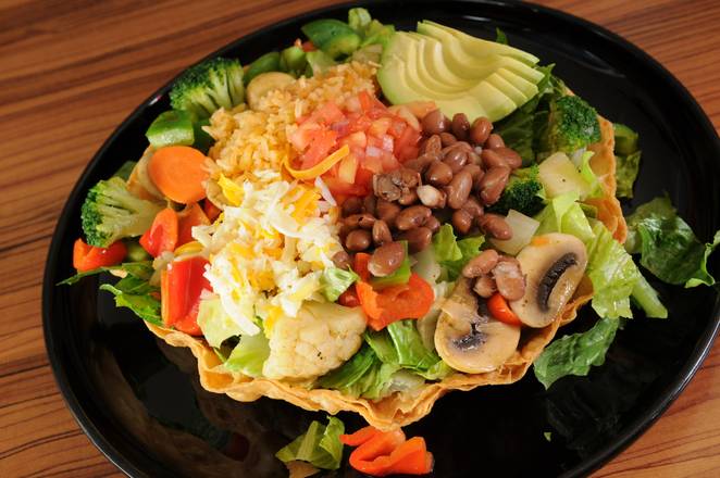 D - VEGETARIAN TACO SALAD *