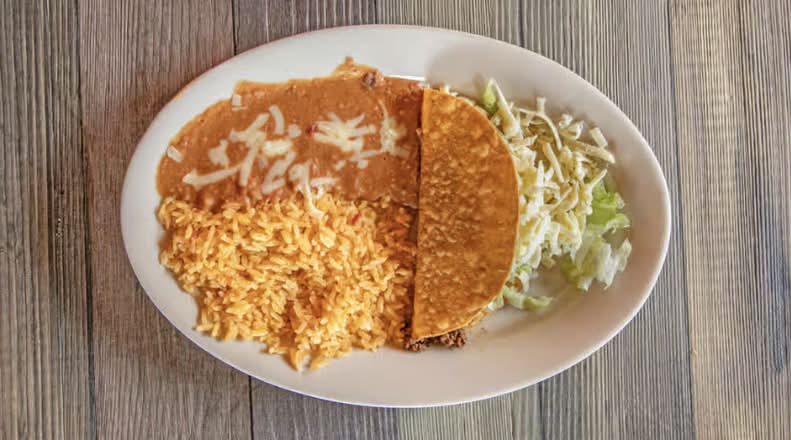 1. Taco, Rice and Beans