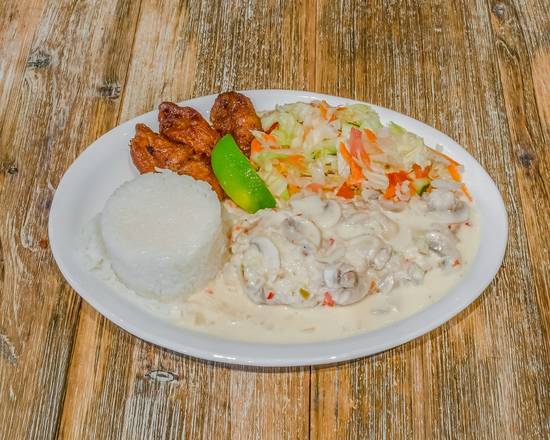 Pollo Al champinon