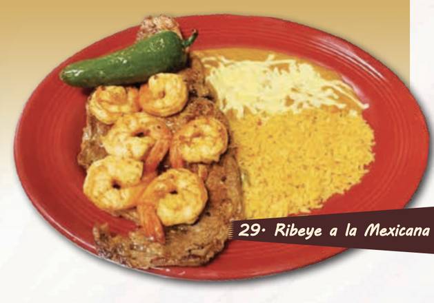 29. Ribeye a La Mexicana