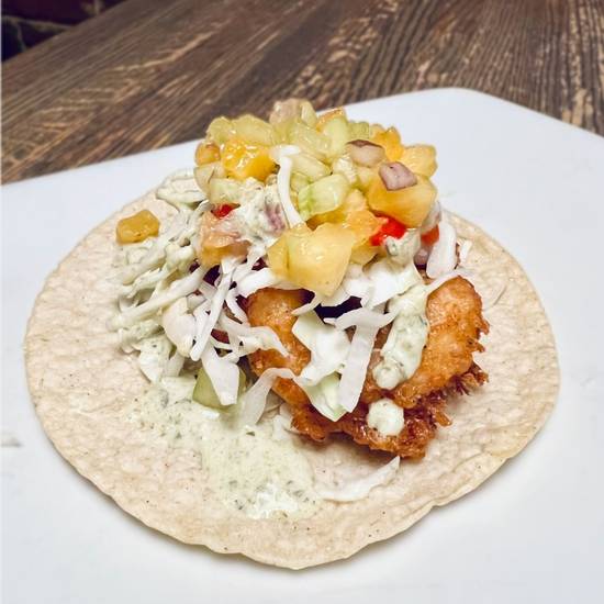 Rebozado Shrimp Taco
