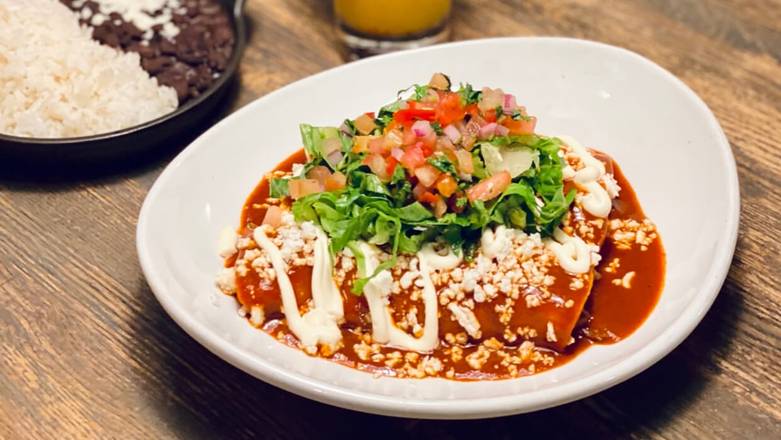 Three Rancheras Enchiladas