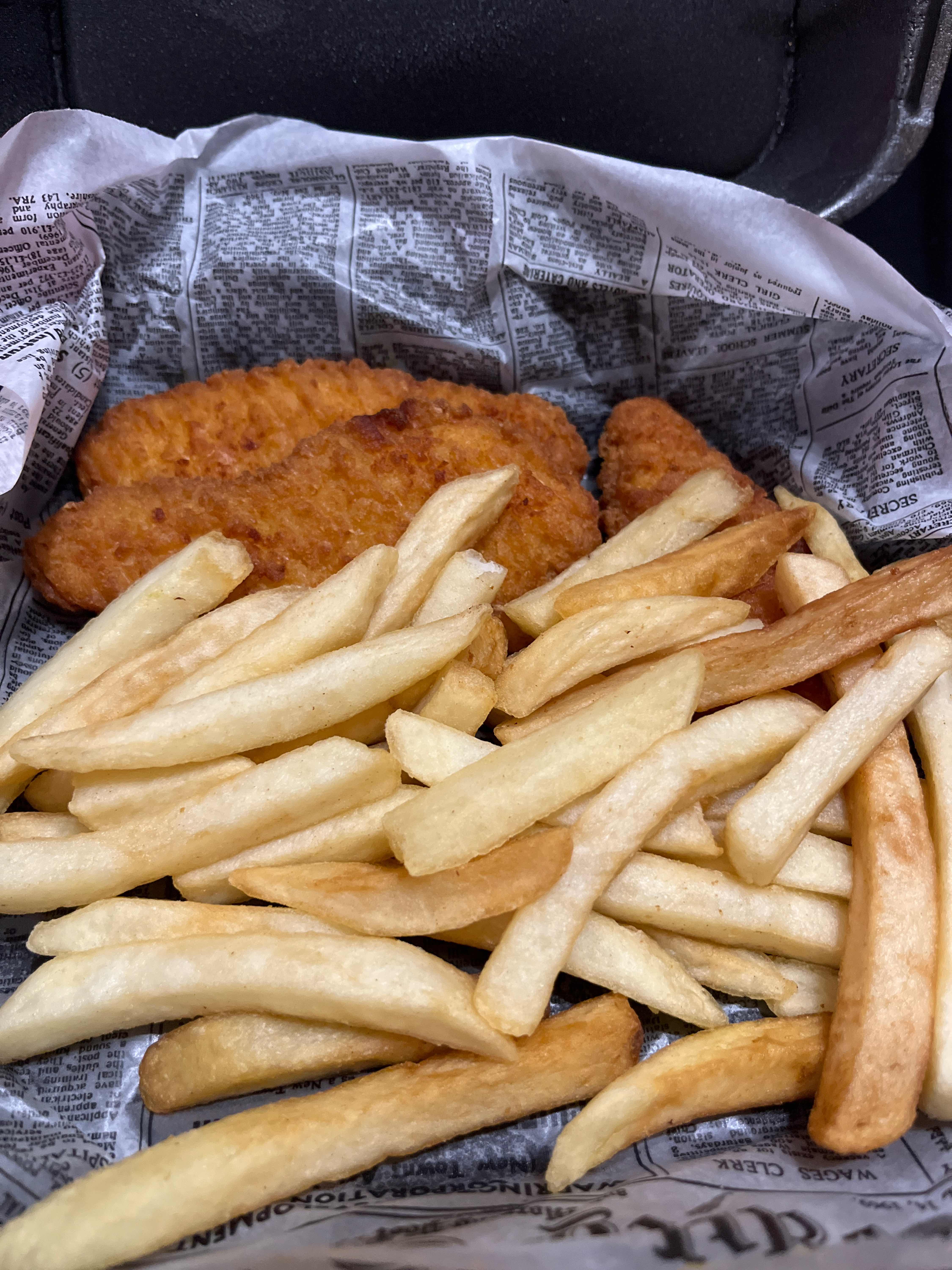 Chicken Nuggets and Fries