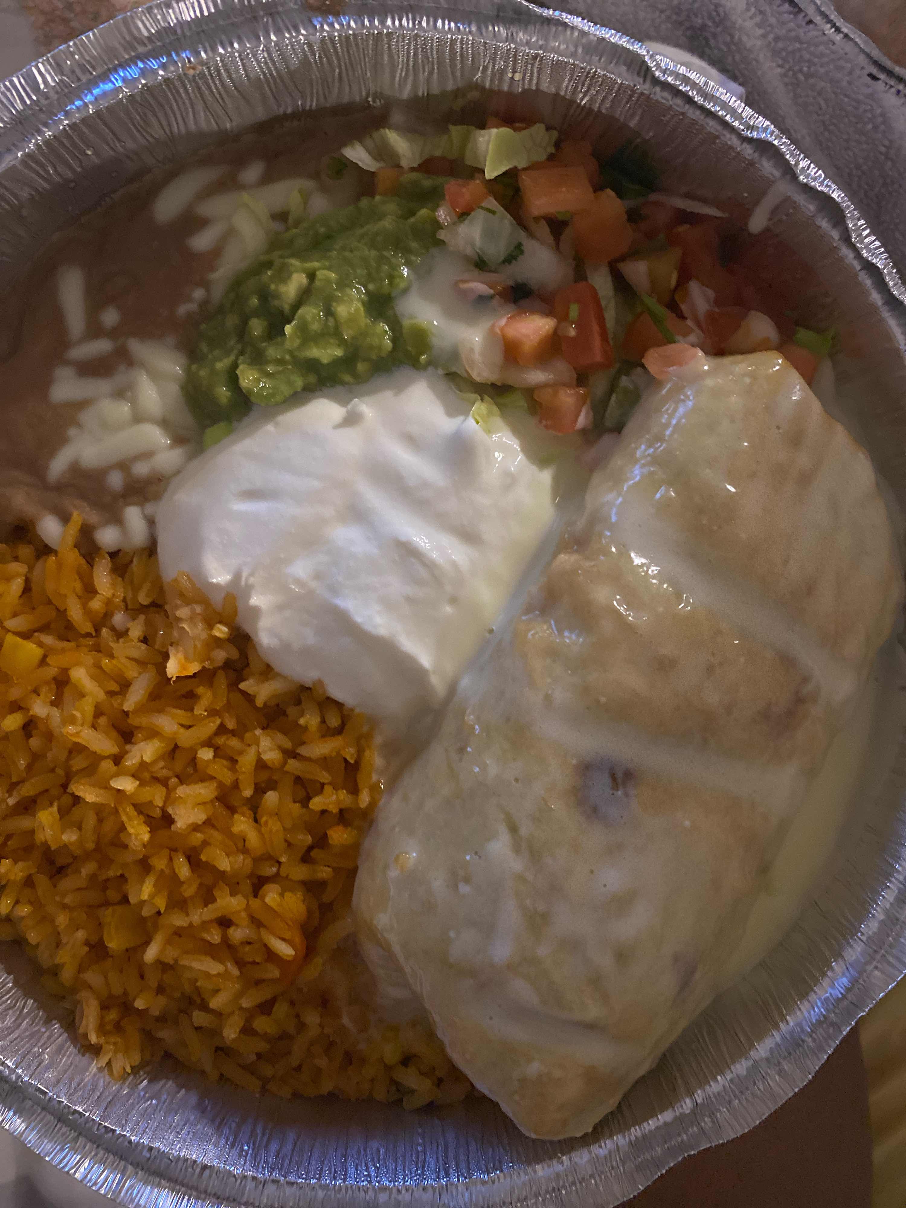 Chimichangas (Chicken or Beef)