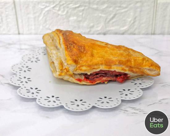 Pastel de guayaba y queso