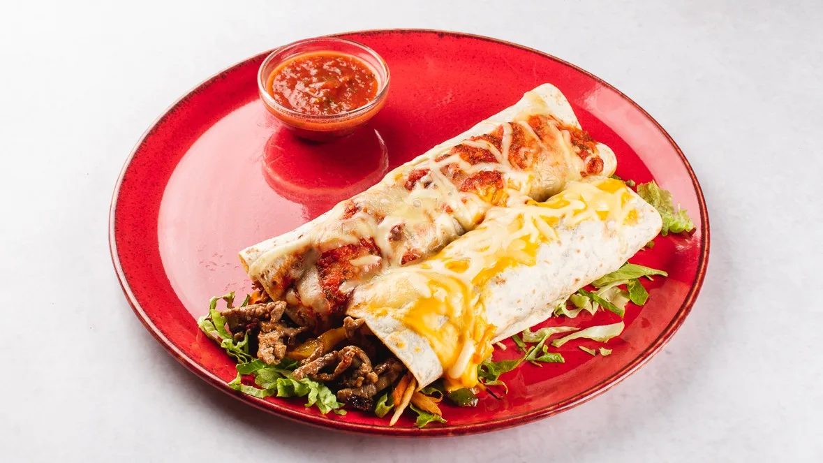 Chimichangas lomo