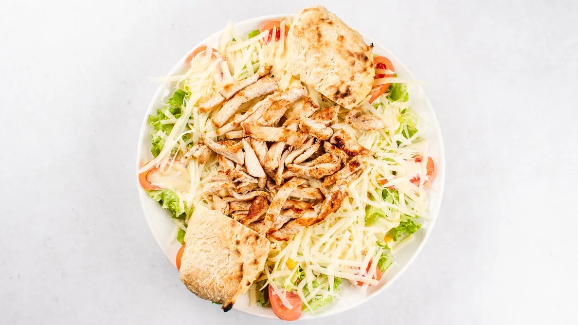 Ensalada de Cesar con pollo