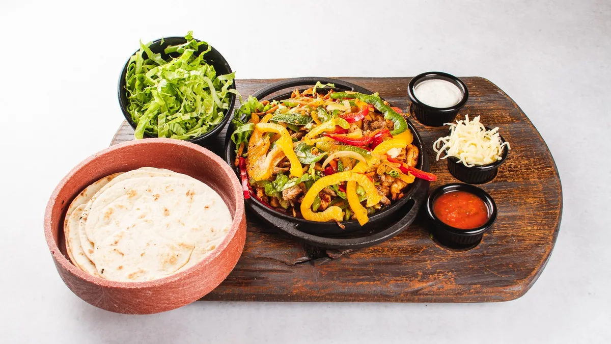 Fajita de Vegetariana (2 os)