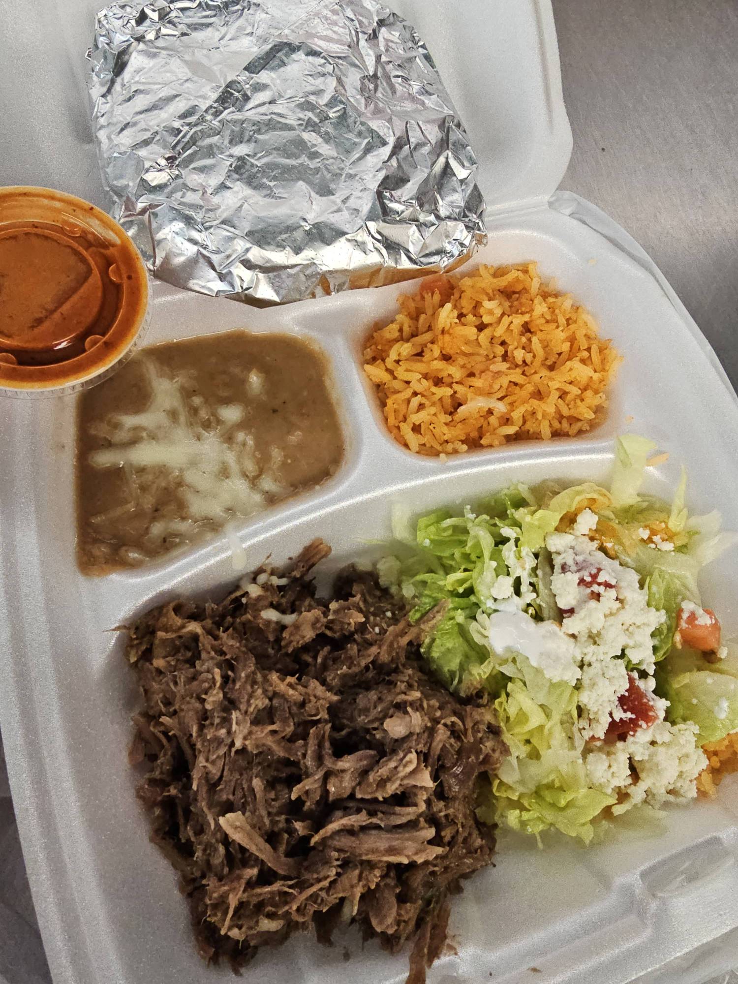 Plato de Carne de Res / Beef Plate
