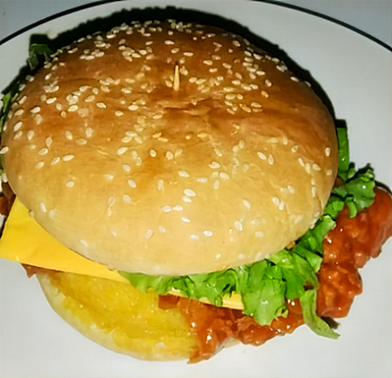 Hamburguesa Pollo Bufalo
