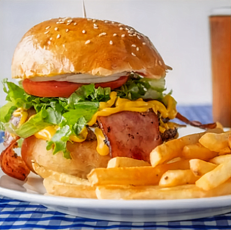 Hamburguesa Triple Torta