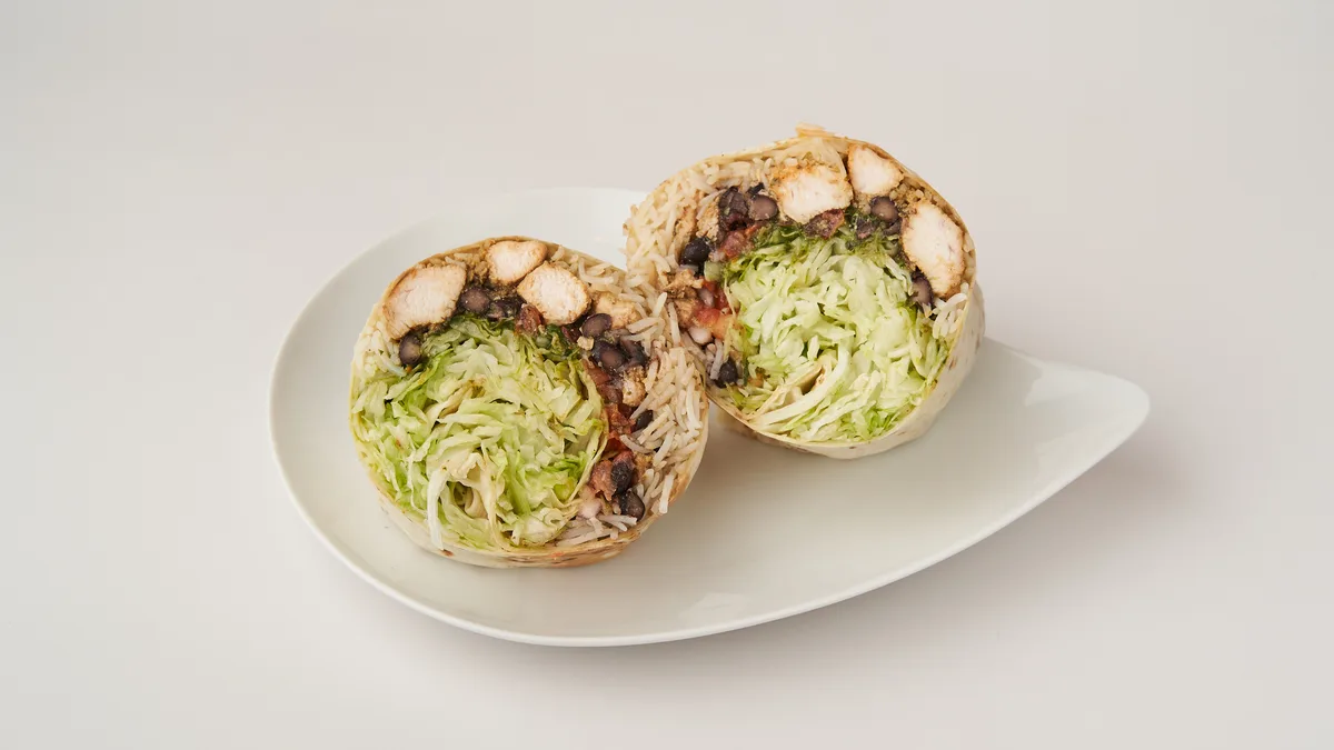 1. Chicken-Burrito