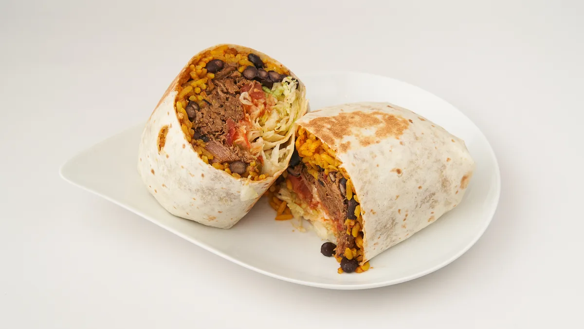 2. Beef-Burrito