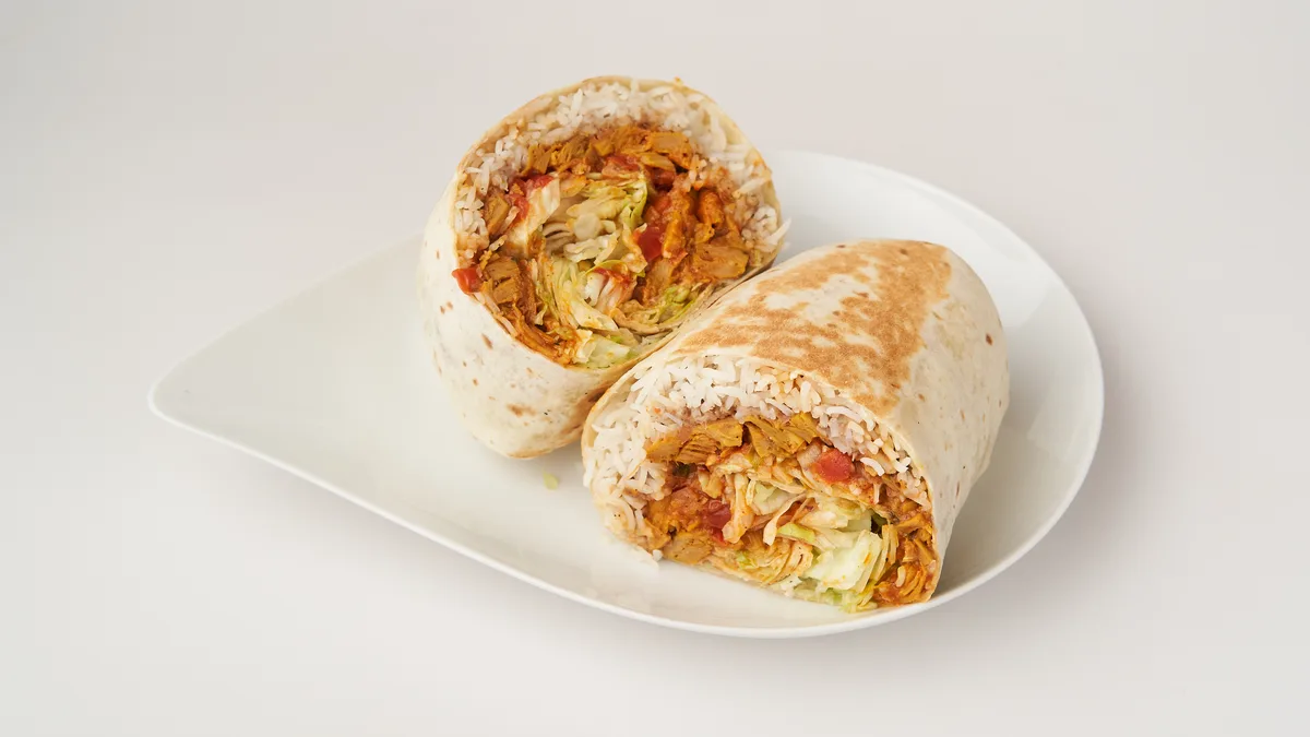 3. Veggie-Burrito