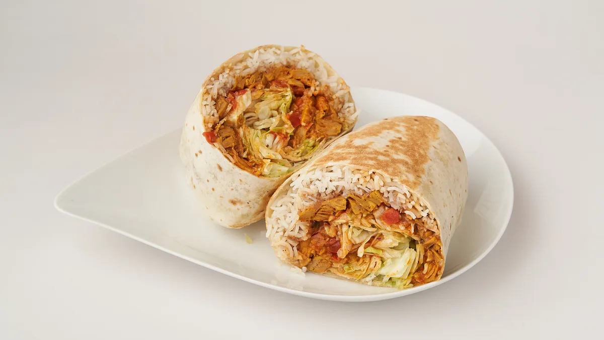 4. Veganer Burrito
