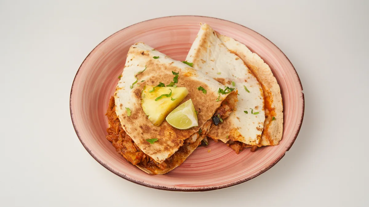 4. Veggie-Quesadilla