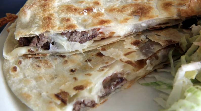 Beef Tongue / Lengua Quesadilla