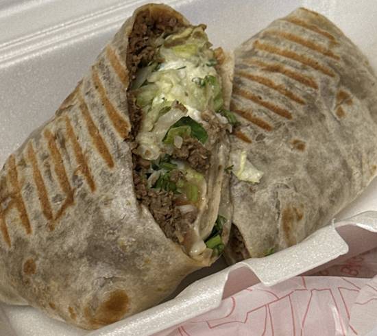 Beef Tripe / Tripitas Burritos