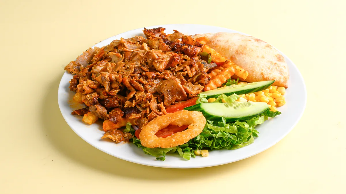Kebabtallerken