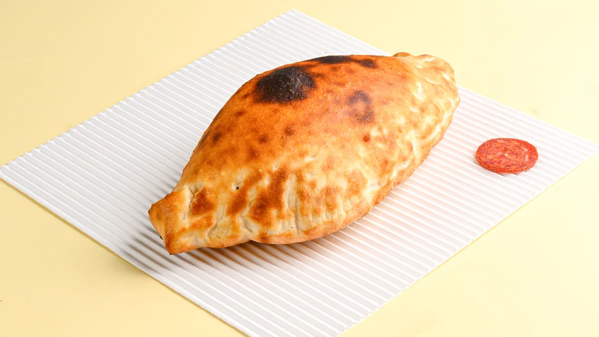 Pepperoni innbakt