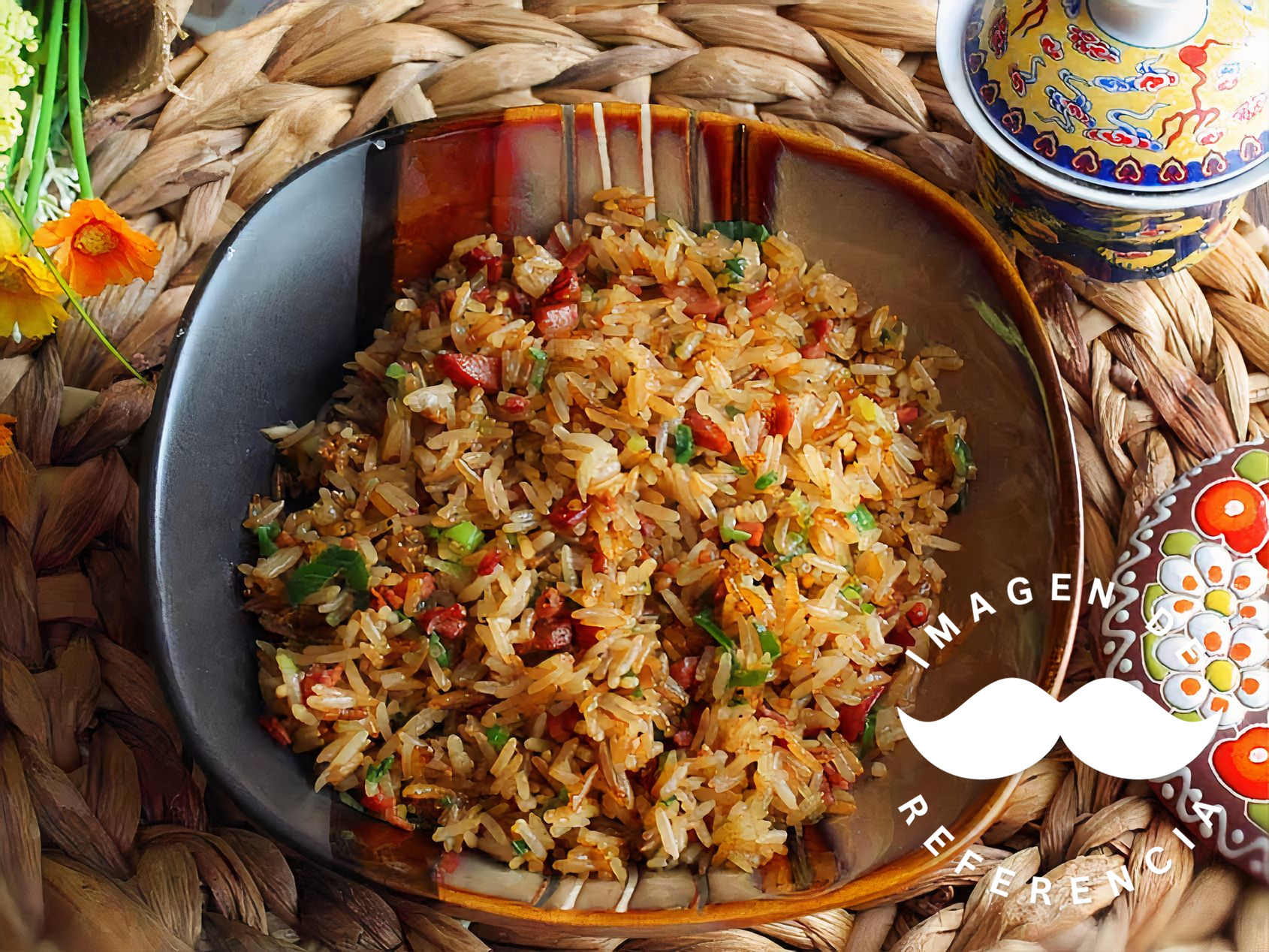 Arroz con Chorizo Chino
