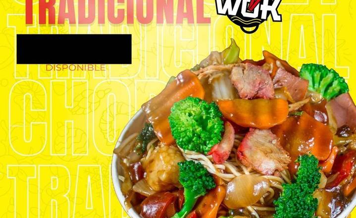 Chow Mein Tradicional