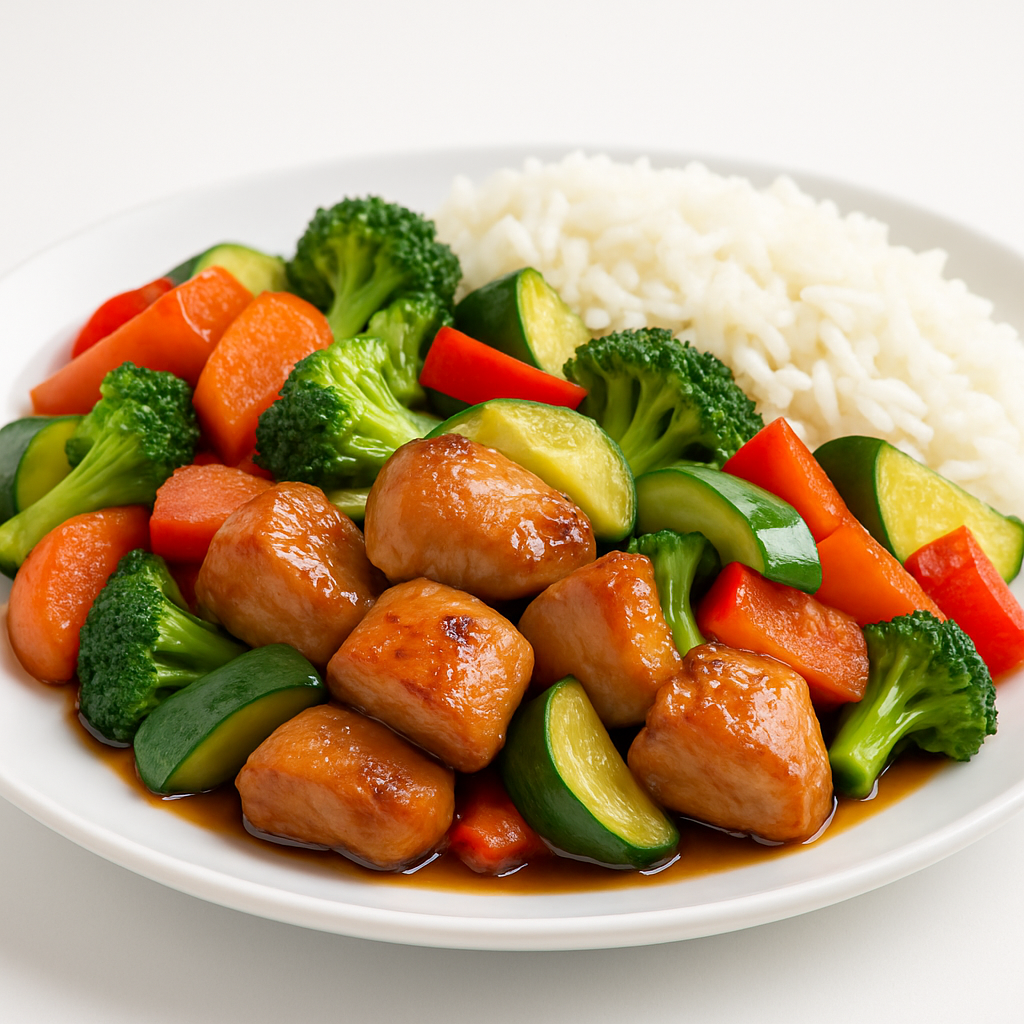 Pollo con Verduras