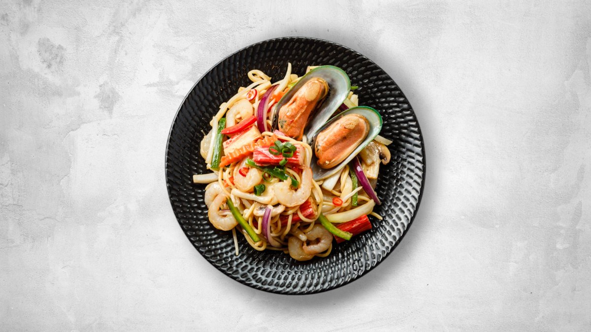 Skaldjur I Stark Limesallad