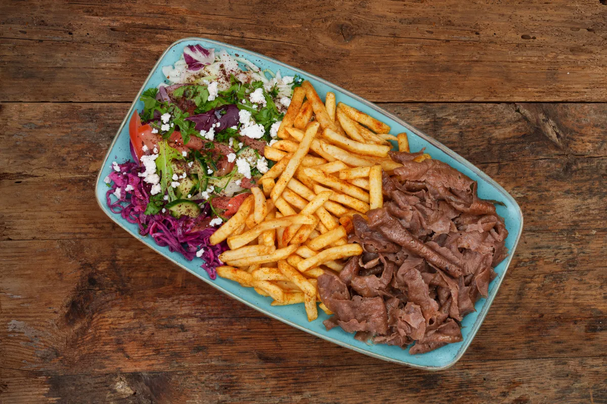 Kebab Döner Lautanen