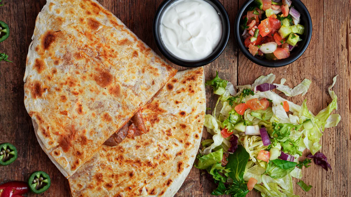 Kebab Quesadilla