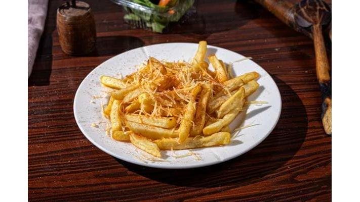 Cartofi prajiti cu cascaval