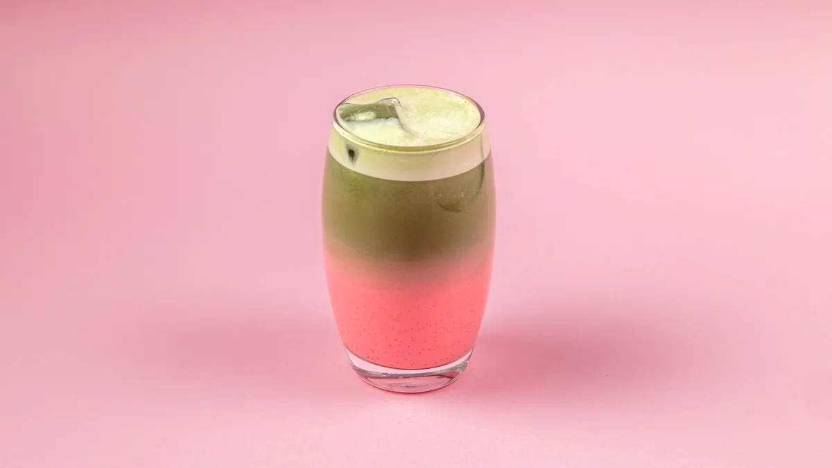 Pink Matcha Latte