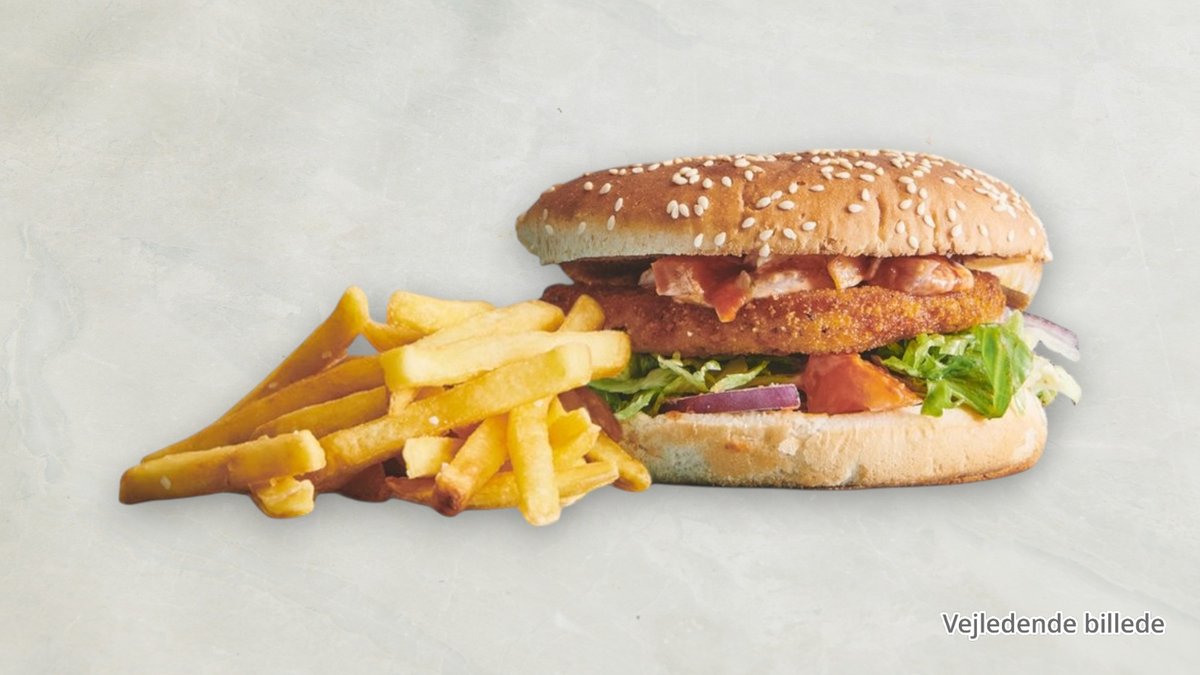 Chicken Burger Menu