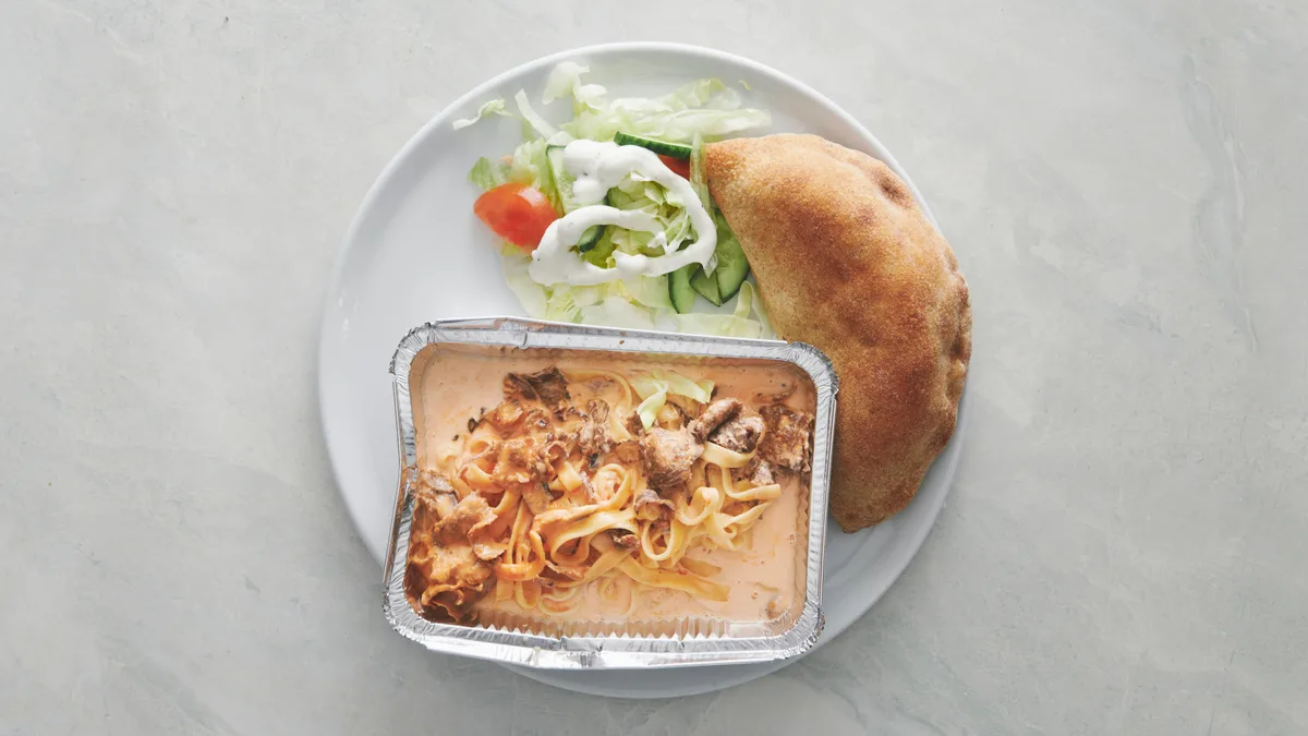 47. Shawarma fettucine