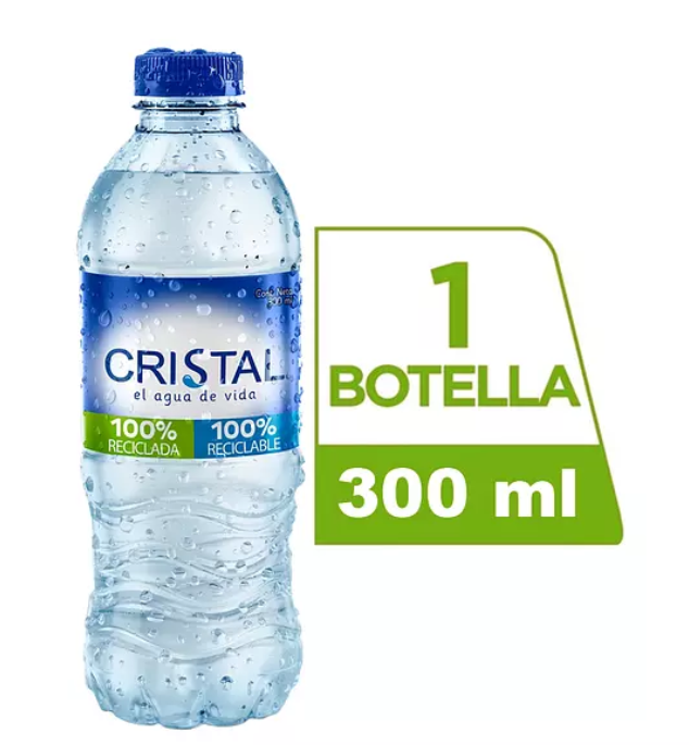 Agua Cristal Pet 300ml