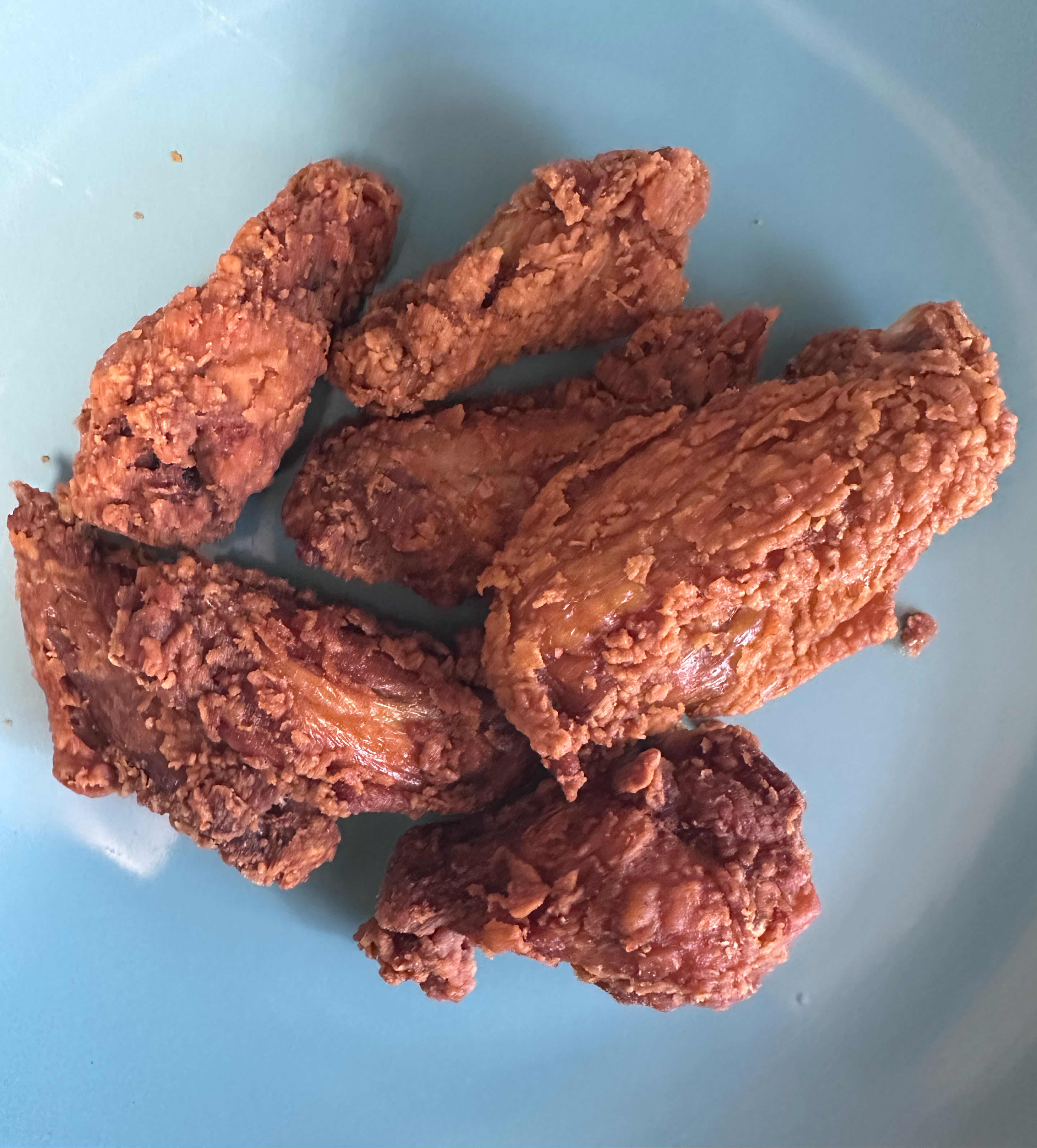 1. Fried Chicken Wings (6)