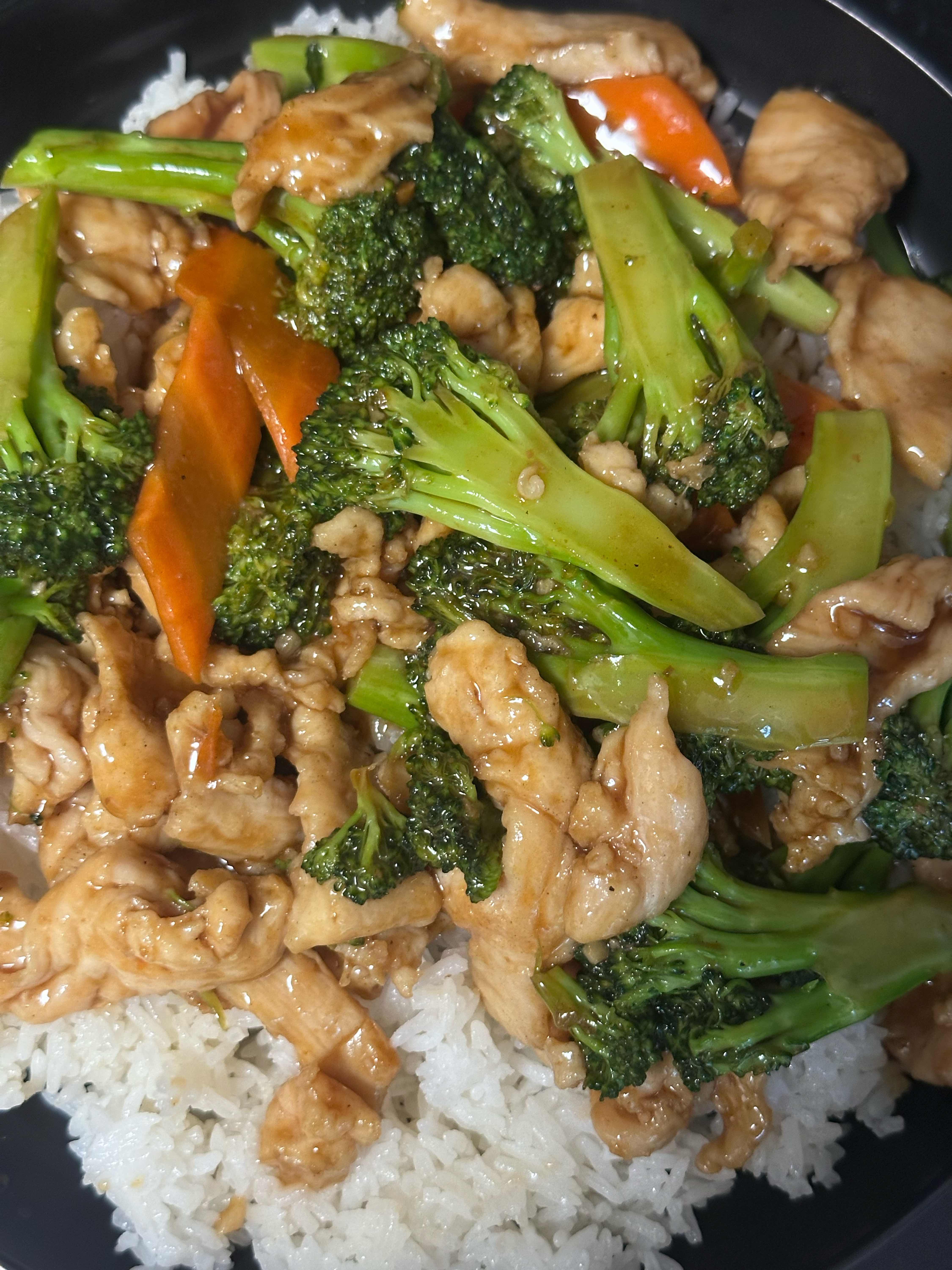 8. Chicken or Beef Broccoli