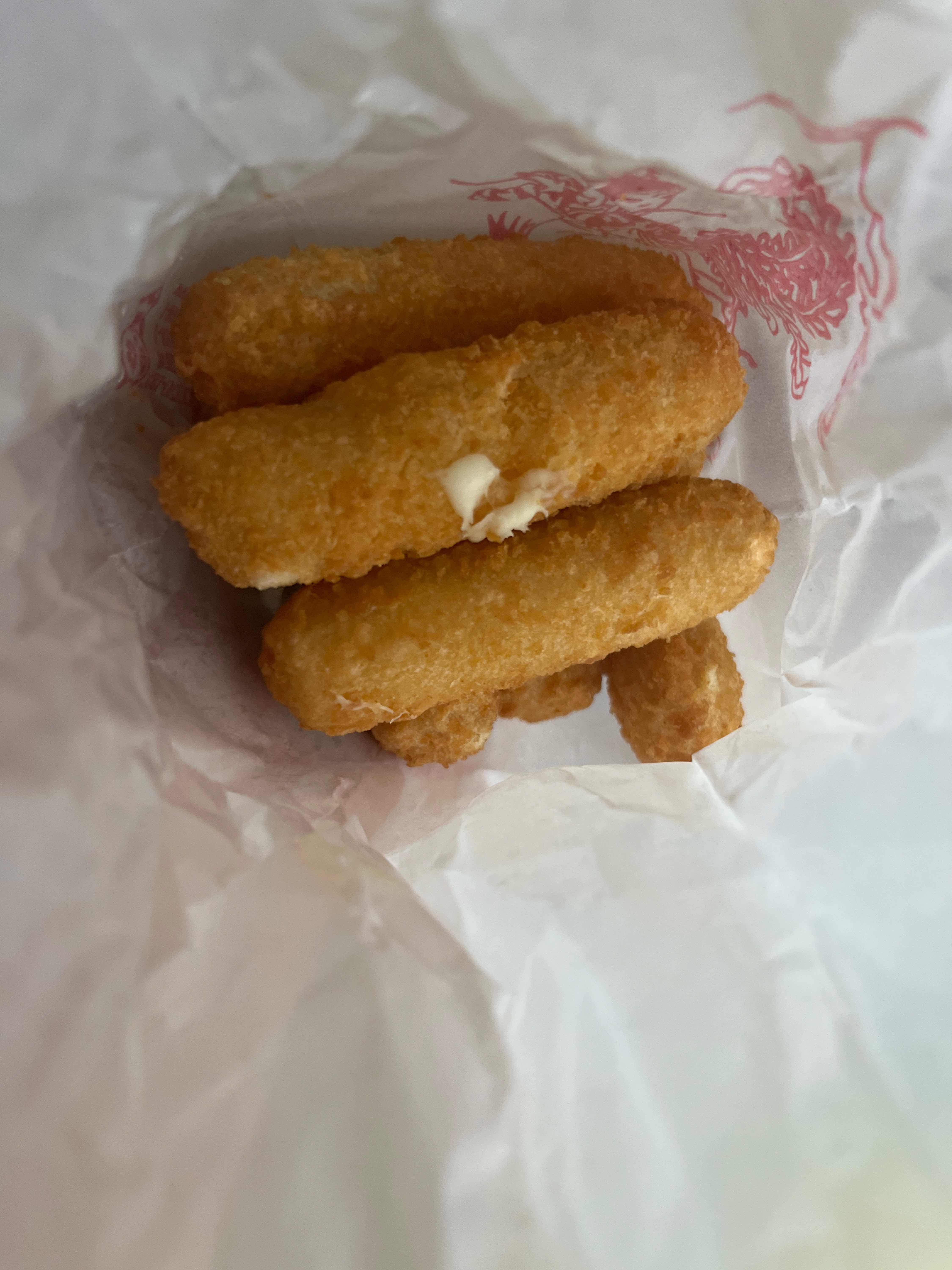 A5. Fried Mozzarella Sticks (Marinara Sauce)