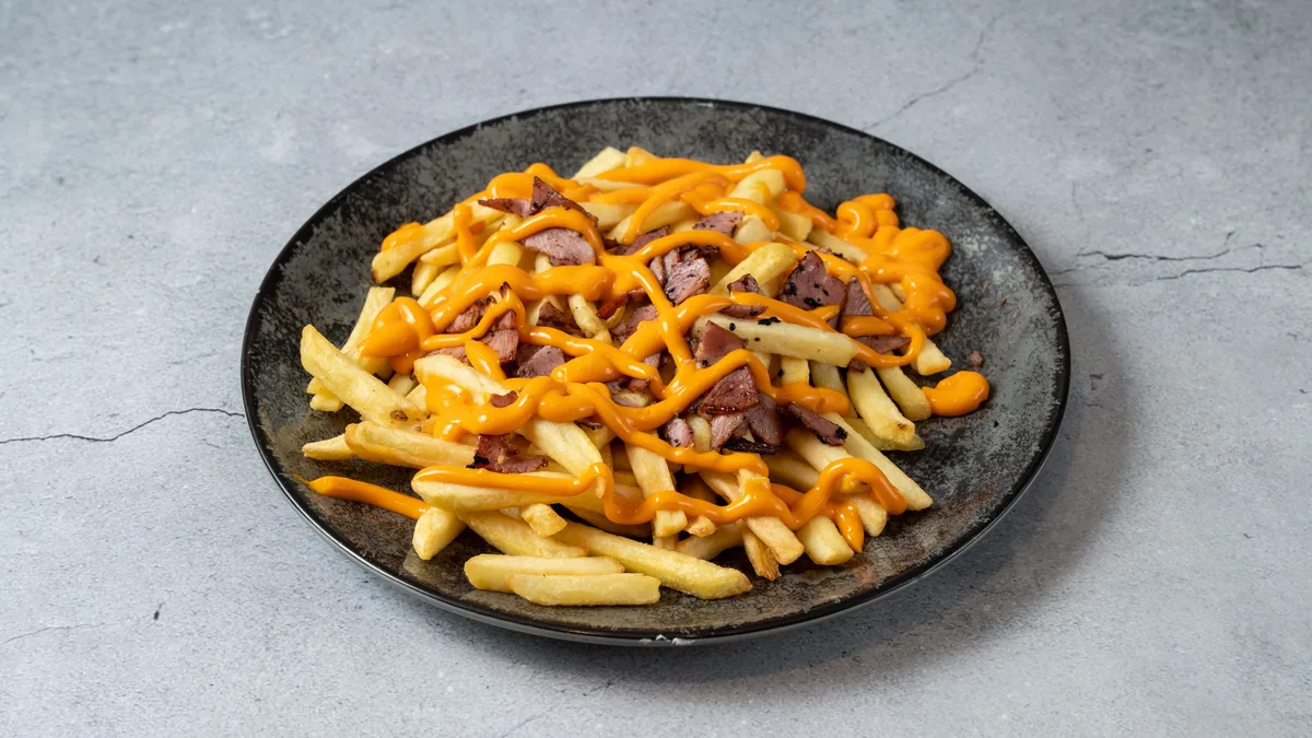 Πατάτες Τηγανητές με Cheddar ή Παρμεζάνα