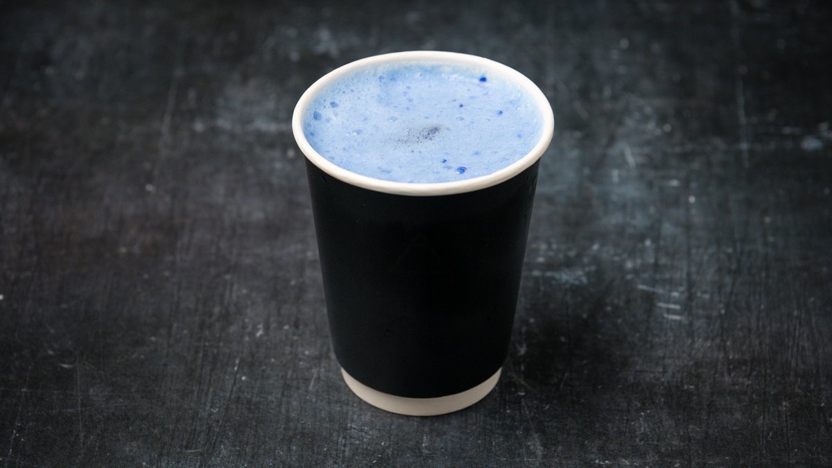 Blue Spirulina Latte