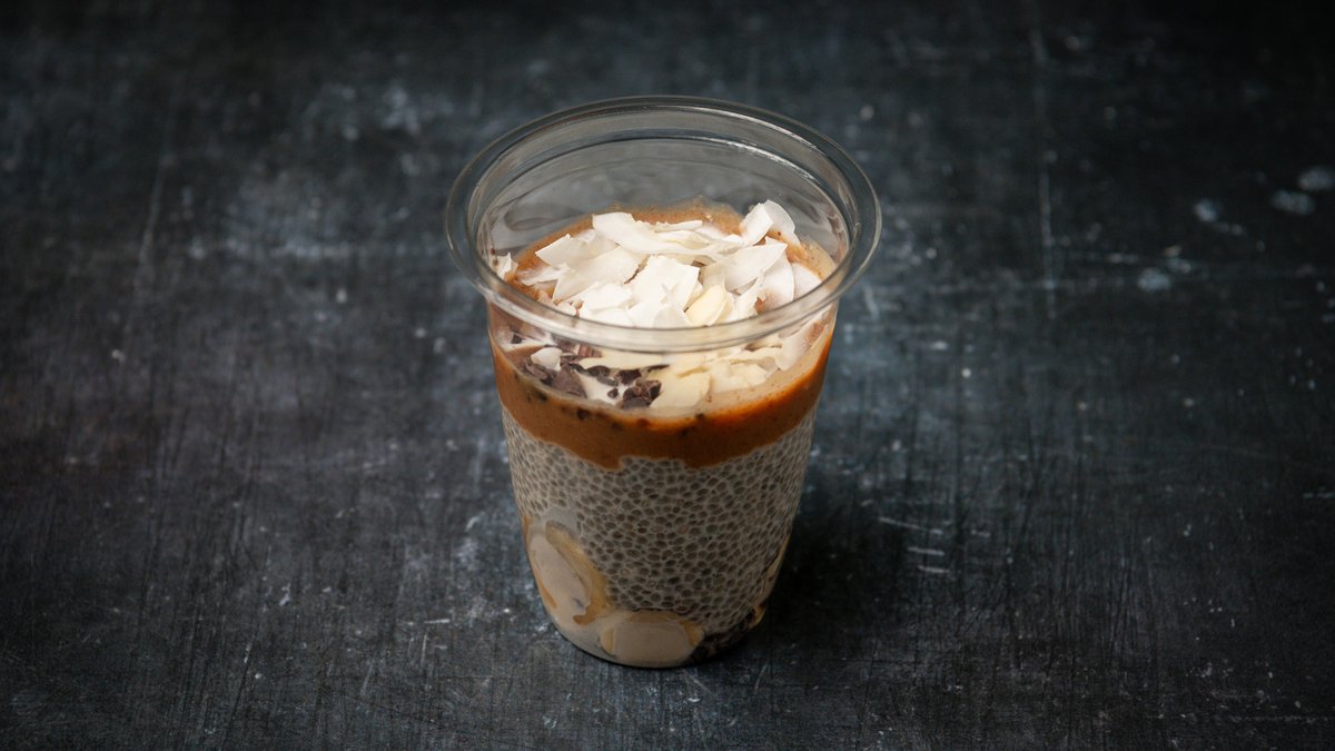 Chia Pudding with Almond Butter
